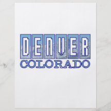 Denver, Colorado Tarjetas Informativas