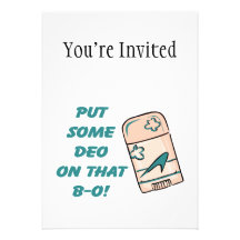 Deo en esa BO Invitacion Personalizada