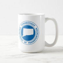 departamento de Connecticut del transporte Taza De Café