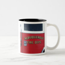 DEPARTAMENTO del FUEGO de ALBUQUERQUE - taza