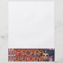 Dependiente del rimel de la CAMISETA Tarjetón