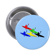 Deportes acuáticos Canoeing del kyak de la canoa d Pin