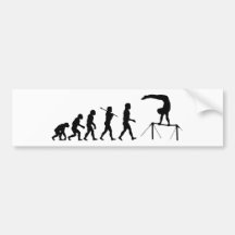 Deportes de la evolución de la gimnasia de la alta etiqueta de parachoque