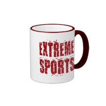 Deportes extremos taza de café