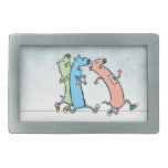 deportes hebillas de cinturon rectangulares