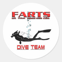 Dept. Collection del sheriff por FishTs.com Pegatina