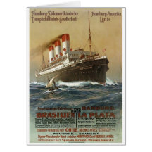 Der Hamburgo 1899 de Plakat - trazador de líneas d Tarjeton
