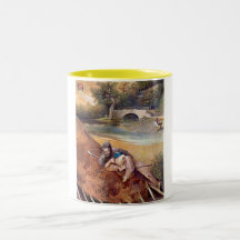 Der Könige, taza de Epiphanie-Triptychon - de Anbe