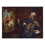 Der Maler de Daumier Honoré Invitaciones Personalizada