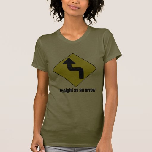 DERECHO COMO FLECHA CAMISETA