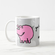 Derecho vagar por la taza