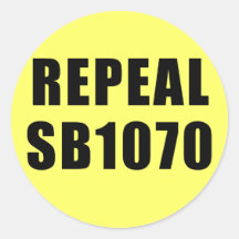 ¡DEROGACIÓN SB1070 en Arizona! Camisetas, sudadera Pegatina