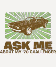 Desafiador de 1970 Dodge Camiseta