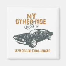 Desafiador de 1970 Dodge Imán De Frigorifico