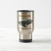 Desafiador de 1970 Dodge Taza De Café