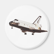 Desafiador del transbordador espacial iman de frigorífico