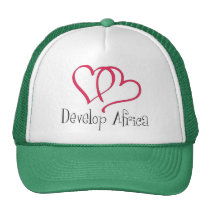 Desarrolle los corazones de África gorras
