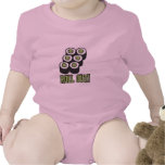 ¡DESARROLLO!  Camiseta del sushi del bebé