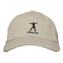 Desatado - cayendo gorra bordado lejos apenado gorras de béisbol bordadas