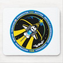 Descubrimiento del STS 131 Alfombrilla De Ratón