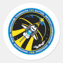 Descubrimiento del STS 131 Pegatina