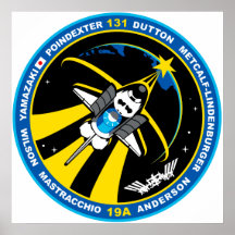 Descubrimiento del STS 131 Posters