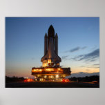 Descubrimiento del transbordador espacial poster