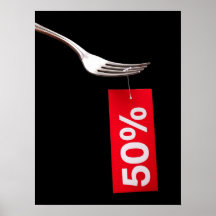 Descuentos del restaurante posters