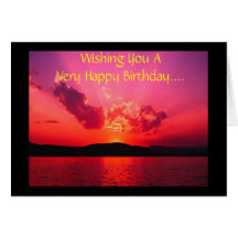 Deseándole cumpleaños muy feliz de A…. Felicitación