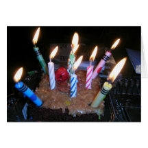 Deseo del cumpleaños tarjeta