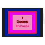Deseo romance felicitación
