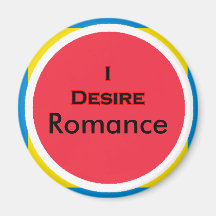 Deseo romance imán de frigorífico