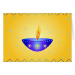 Deseos de Diwali - tarjeta
