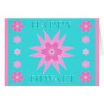 Deseos de Lotus Diwali - tarjeta