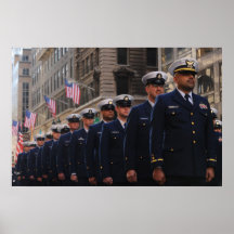 Desfile del día de veteranos de Nueva York Posters