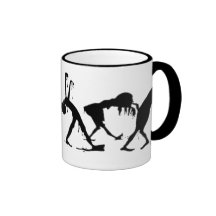 Desfile del zombi taza de café
