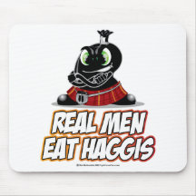 Desgaste de hombres real Haggis Alfombrilla De Ratones