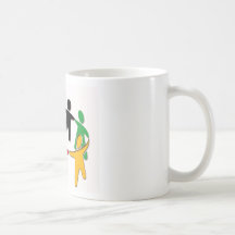 DESGASTE DE MODA DEL DISEÑADOR DEL LOGOTIPO DE ZCG TAZA
