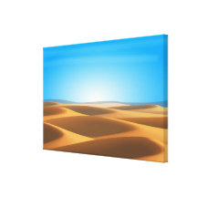 Desierto Impresion En Lona