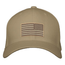 Desierto invertido bandera de los E.E.U.U. Gorra De Beisbol