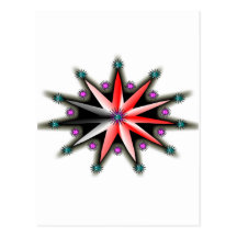 Deslumbramiento #1 de la estrella tarjetas postales
