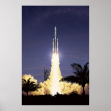 Despegue de Rocket Poster