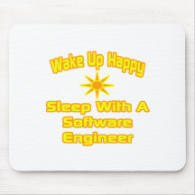 Despierte… el sueño feliz con la Software Engineer Tapete De Ratón