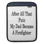 Después de todo ese dolor mi papá hizo bombero funda para iPads