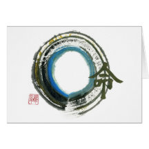 Destino en el zen, Enso Tarjetas