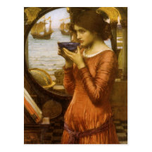 Destino por el Waterhouse de JW, arte del Victoria Postal