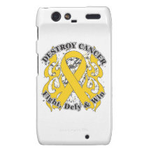 Destruya al cáncer de la niñez droid RAZR carcasa