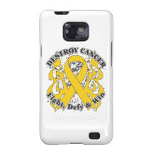 Destruya al cáncer de la niñez samsung galaxy SII carcasas