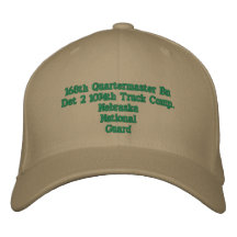 Det 1 1074o Trk Company Gorras Bordadas