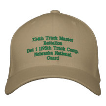 Det 1 1195o Trk Company Gorras Bordadas